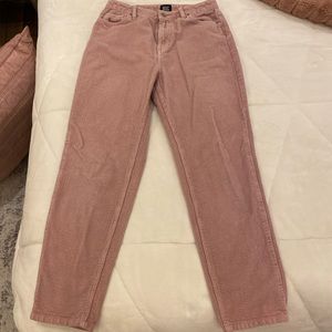 pink corduroy pants